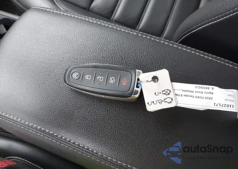 2019 Ford Escape Titanium from USA, damaged, VIN 1FMCU9J91KUA43014